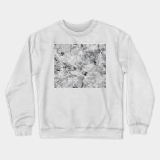 Heavenly hue grey marble Crewneck Sweatshirt